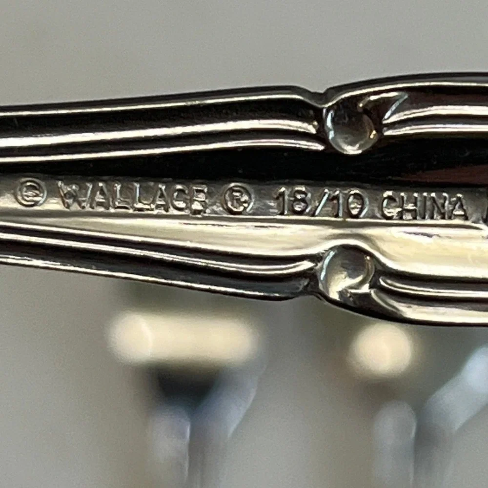 Wallace Empire 5 Piece Place Setting‎ 18/10 Stainless Steel Flatware Replacement